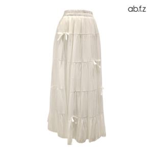 [에이비에프지]밴딩 캉캉 스타일 롱 스커트 APZ2ZS31F