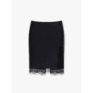 TOM FORD Silk skirt with lace inserts GC5812