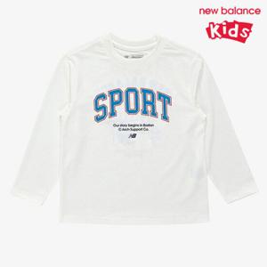 [뉴발란스]뉴발란스 키즈 서핑 일러스트 냉감 티셔츠 NK9BE2701U