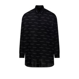 Balenciaga 올오버 로고 긴소매 셔츠 814121TSLA1 1269 TP935981538