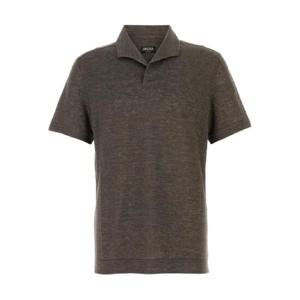 25 SS Zegna 리넨 티셔츠 RUF352A9F743 TP437967563
