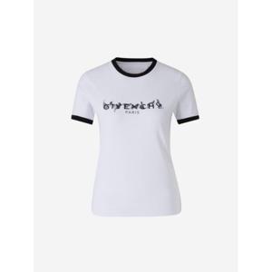 지방시 반팔 티셔츠 BW70BFP704 116WHITE