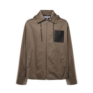 로에베 자켓 H526Y02W94 6975 Khaki brown