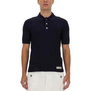 BALMAIN 로고 패치가 있는 폴로셔츠 BH1GB065_KE936AE