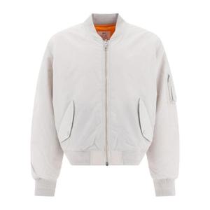 STUSSY Built  reversible bomber jacket 1157430008 GREY