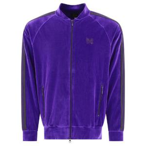 NEEDLES Velvet sweatshirt NS251C-PURPLE