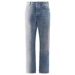 LOEWE Straight leg jeans H526Y11X82WHITE/BLUE