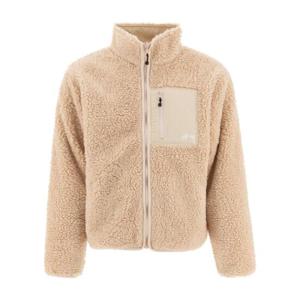 STUSSY Sherpa  reversible jacket 1185291002 NATURAL