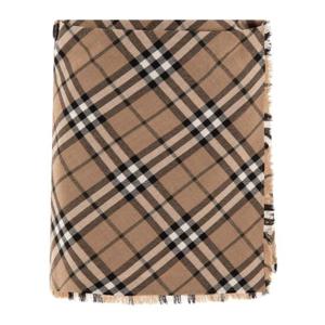 BURBERRY Check wool blend mini kilt 8095396