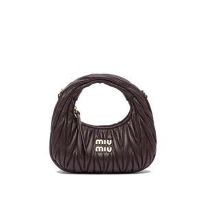 MIU MIU Hobo Wander  handbag 5BP078AN88F0NBL V OOO