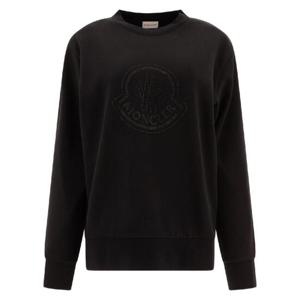 MONCLER Logo sweatshirt with crystals 8G00040-899TR999