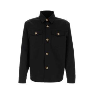 Versace 롱 슬리브 버튼 업 셔츠 10174131A01718 1B000 TP935022151