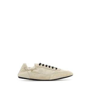 PRADA Ivory Re-Nylon and suede Collapse sneakers 1E959NF005D7C F0304