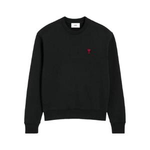 AMI Paris 로고 자수 스웨트셔츠 H25BFUSW035730