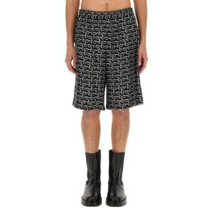 BURBERRY ALL OVER PRINT BERMUDA SHORTS 8089043_B9593