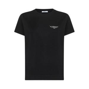 지방시 반팔 티셔츠 BW70FJP75N 001 Black