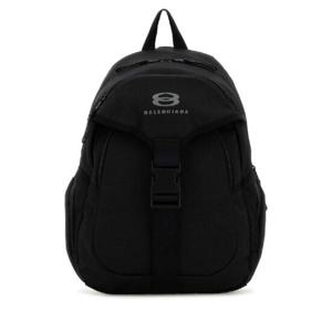 BALENCIAGA 블랙 패브릭 유니티 백팩 7921212AA5S 1000