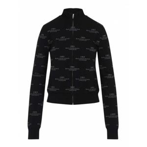 [BALENCIAGA] 라프리마 여성 가디건 올오버 집업 812596T17241269 블랙 /8