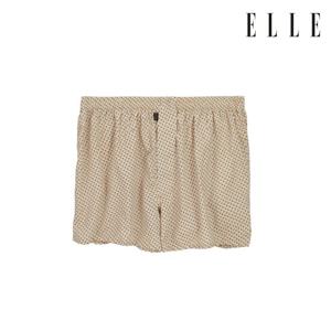 [엘르이너웨어]면100 멀티 헤링본 트렁크팬티 EDMTK223YE