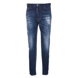Dsquared2 DSQ2 찢어진 디스트레스드 스트레이트 레그 진 S74LB1330S30342 470 TP942847006