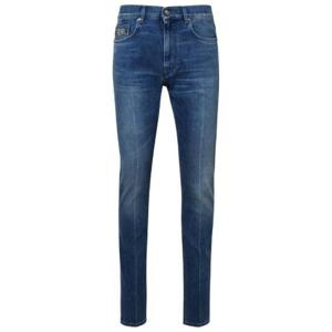 Versace 로고 패치 슬림컷 데님 진 10116931A08895 1D520 TP942939557