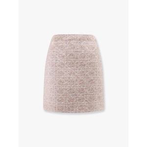 DIOR Macrocannage cotton blend tweed mini skirt 541J05A7757