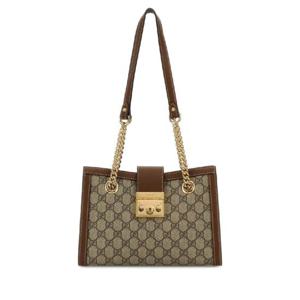 GUCCI GG fabric medium Padlock shoulder bag 498156KHNKG 8534