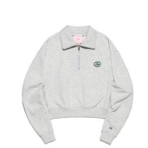 LEE 우먼 하프집업 크롭 맨투맨 라이트 B1 LE2303CR62 LG IV