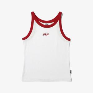 [휠라]배색 골지 나시티 (FS2RSG2154F_OWH)