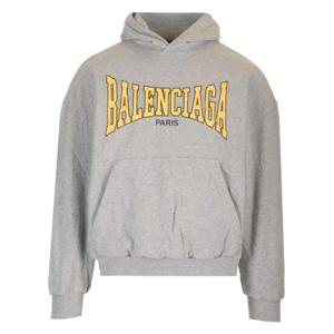Balenciaga 로고 프린트 후드티 807999TRVH5 9921 TP934529596