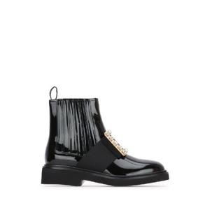 ROGER VIVIER VIV RANGERS 스트라스 B CHELS 부티 25 RVW54825210D1P B999