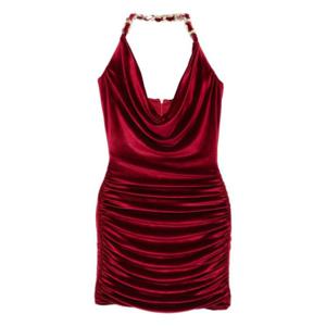 발망 미디 원피스 FF1R5112JC64 3KD ROUGE
