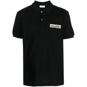 알렉산더 맥퀸 폴로 티셔츠 735286QUX33 black