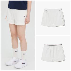 [휠라] FILA 여성용 테니스 베이직 4부 반바지 FS2TRH2351FOWH