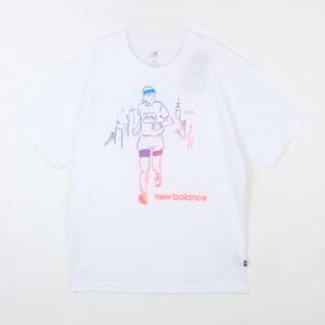 M 뉴발란스반팔티 RQK NBNEFCOG53-10 MT53934 UNI Runner 그라데이션 그래픽 반팔티