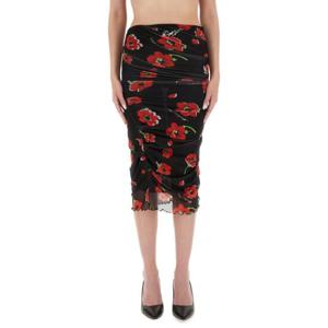 모스키노 진스 여성 블랙 미디 드레스 04138241_1555