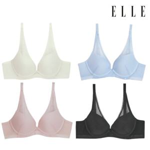 [엘르이너웨어]딥브이 메쉬 브래지어 4종 택1 EDWBR564
