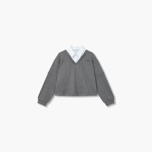 [보브]셔츠 레이어드 스트링 헴 티셔츠7124440100