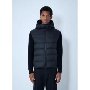 25 SS 몽클레어 남성 Quilted Knit Hooded Cardigan mon0161018blk