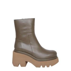 Paloma Barcelo Leonor 라운드 토 앵클 부츠 522301LEONIRIS OLIVE TP944202761