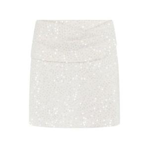 이로 스팽글 미니 스커트 WM31ASSIL096 OFFWHITE TP944197489