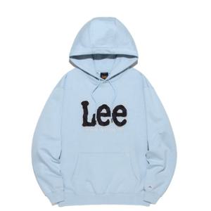 LEE 데님 아플리케 빅 트위치 로고 후드 B1 LE2501HD04 LB LG