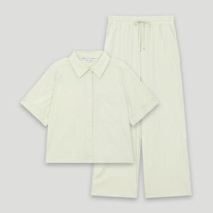 [코데즈컴바인] 반팔셔츠 풀밴드 팬츠셋업 (CKB-XX504W4)