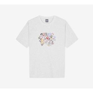 뉴발란스 티켓 그래픽 반팔티 공용 B1 NBNEF32623 15 19