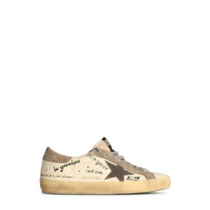 Golden Goose 디럭스 브랜드 그래픽 프린트 로우탑 스니커즈 GMF00101F006231 11940 TP935240338