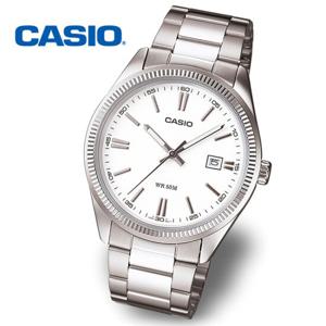 [정품] CASIO 카시오 남성 야광 메탈시계 MTP-1302D-7A1VDF
