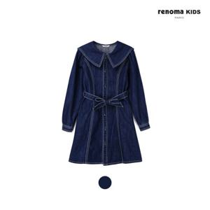 [레노마키즈] 여아스티치데님원피스(R2412O618_36)