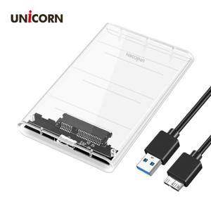 유니콘 A타입 2.5인치 USB3.1 외장하드케이스 HDD SDD HD-6000G