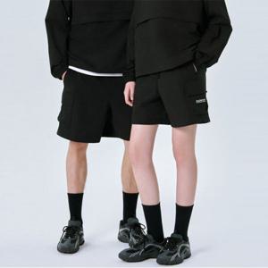 [FILA] 립스탑 스트레치 반바지 (FS2TRG2133X_BLK)