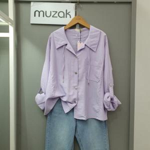 [무자크]롤업아우터형블라우스 MO4WJP07